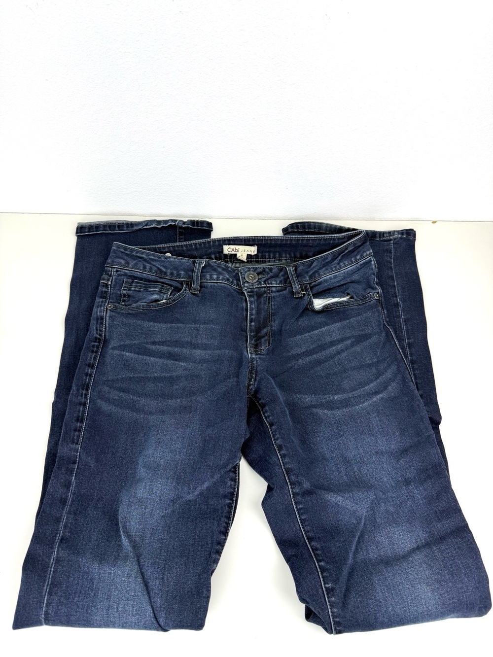 CAbi Straight Leg Jeans Dark Indigo 6